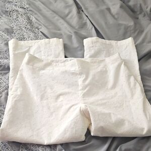 Size‎ 14 Worthington White Eyelet Shorts